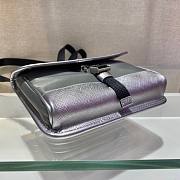 Prada Nylon and Saffiano Leather Bag - 5