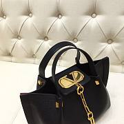 Valentino garavani Vlogo Escape tote bag in black - 5