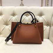 Valentino garavani Vlogo Escape tote bag in brown - 5