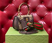  Gucci Small top handle bag with Bamboo 21cm - 2