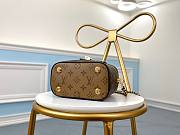 LV Vanity PM Monogram Canvas Dark Brown Bag - 6