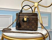 LV Vanity PM Monogram Canvas Dark Brown Bag - 1