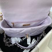 Chanel 19 Flap Bag Light Purple 26cm - 3