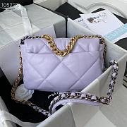 Chanel 19 Flap Bag Light Purple 26cm - 4