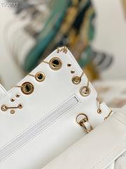 Chanel 2.55 Calfskin Flap Bag Charms 2021 in White - 2