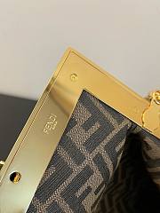 FENDI First Large White leather bag 32cm - 6