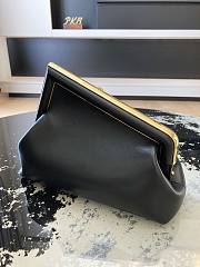 Fendi First Bag Black Leather 26cm - 6