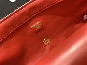 Chanel Sequins Tweed Medium Flap Bag in Red - 2