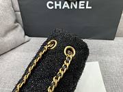 Chanel Sequins Tweed Medium Flap Bag in Black - 2