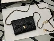 Chanel super mini black bag - 2