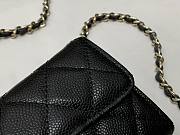 Chanel super mini black bag - 5