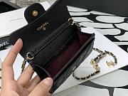 Chanel super mini black bag - 3