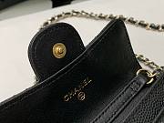 Chanel super mini black bag - 4