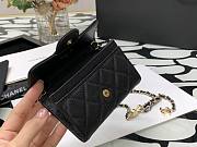 Chanel super mini black bag - 6