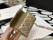 Chanel super mini golden bag - 6