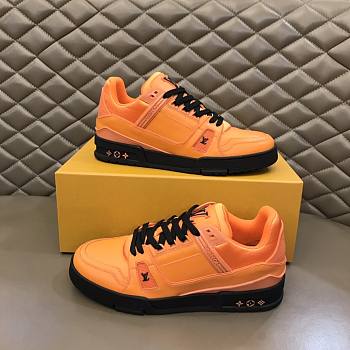 Louis Vuitton shoes in orange