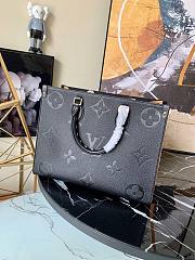 Louis Vuitton OnTheGo MM Monogram Black Leather M58521 - 6