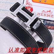 Hermes belt H logo gold/ silver  - 4