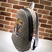  GUCCI GG Supreme Taiga Backpack 419584  - 6