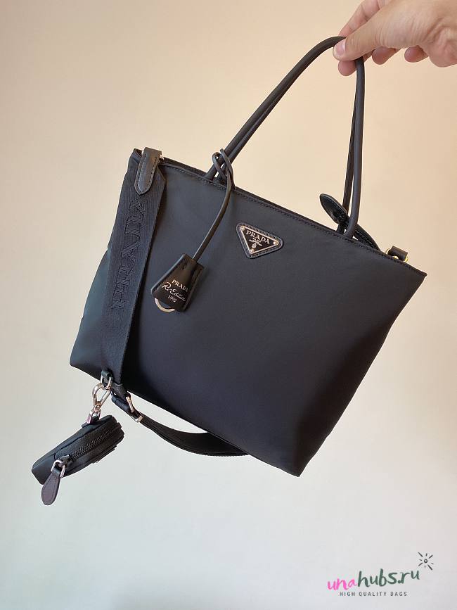 Prada tote black nylon bag  - 1