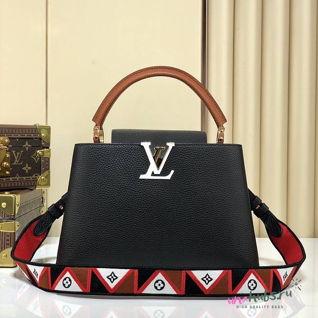 Louis Vuitton Capucines BB Taurillon in Black M94634 - 1