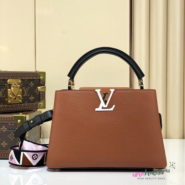 Louis Vuitton Capucines BB Taurillon in Brown M94634 - 1