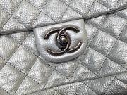 Chanel Flap Travel Bag in Silver  - 6