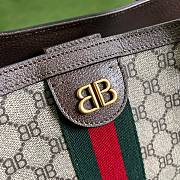 GUCCI X BALENCIAGA Large Monogram Tote Bag - 2