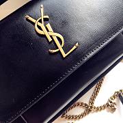 YSL Medium Sunset Monogram leather shoulder bag 25cm - 2