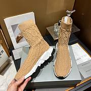 Balenciaga Speed Trainer Triple Beige Shoes - 2