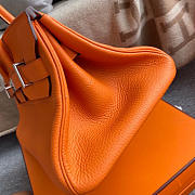 Hermes togo shoulder bag 42cm in orange - 6