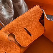 Hermes togo shoulder bag 42cm in orange - 2