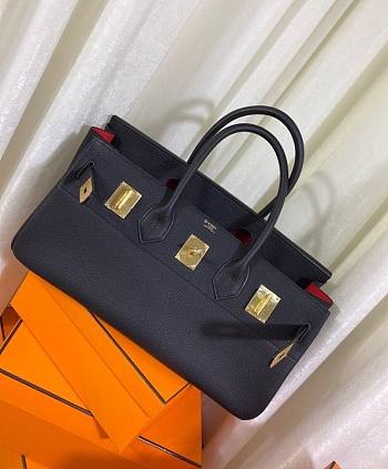 Hermes togo shoulder bag 42cm in black