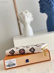 Louis Vuitton Zippy White Wallet M80683 - 3