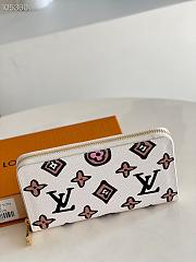 Louis Vuitton Zippy White Wallet M80683 - 5