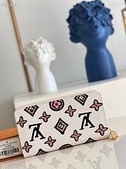 Louis Vuitton Zippy White Wallet M80683 - 6