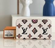 Louis Vuitton Zippy White Wallet M80683 - 1