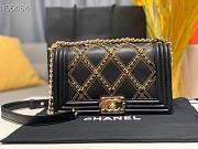 Chanel Leboy Black Flap Bag 25cm - 1