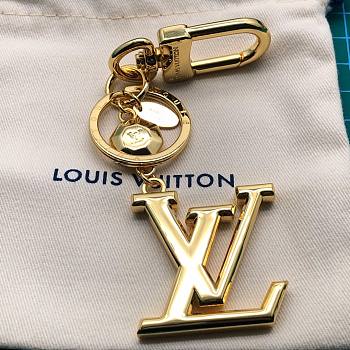 Louis Vuitton gold key chain 