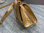 Balenciaga hourglass gold small bag - 2