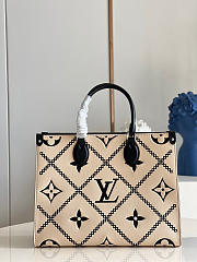 LV OnTheGo MM Monogram Empreinte Leather M45595 - 4