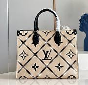 LV OnTheGo MM Monogram Empreinte Leather M45595 - 1