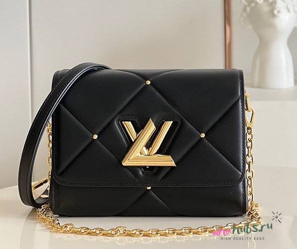 Louis Vuitton Twist MM Epi Black Leather - 1