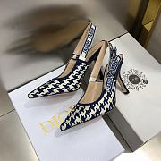 Dior J'Adior Slingback Pump Blue Heels - 5