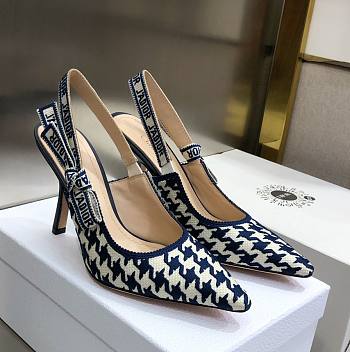 Dior J'Adior Slingback Pump Blue Heels