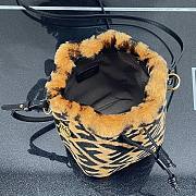 Fendi Montresor FF Logo SheepSkin bucket  - 3