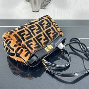 Fendi Peekaboo FF LogoSheep Skin Bag - 2