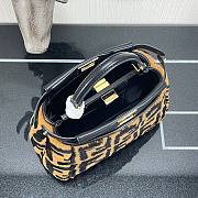 Fendi Peekaboo FF LogoSheep Skin Bag - 5