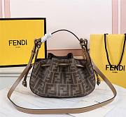 Fendi FF logo shoulder bag 24cm - 1