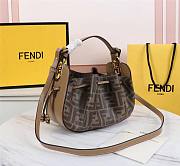 Fendi FF logo shoulder bag 24cm - 5